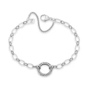 Ornate Circlet Changeable Charm Bracelet