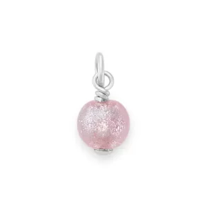 Mini Art Glass Bead Charm