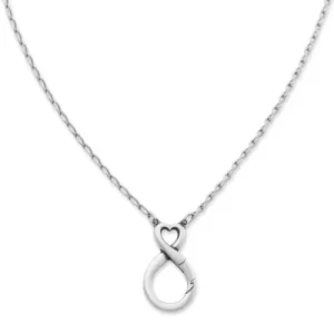 Endless Love Changeable Charm Holder Necklace