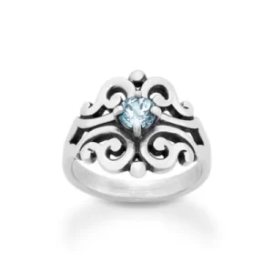 Spanish Lace Birthstone Ring
