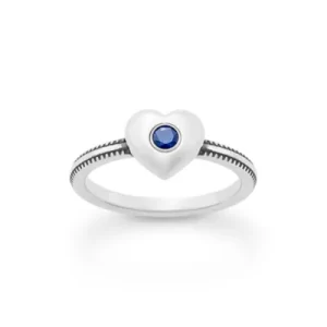 Keepsake Heart Birthstone Ring