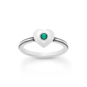 Keepsake Heart Birthstone Ring